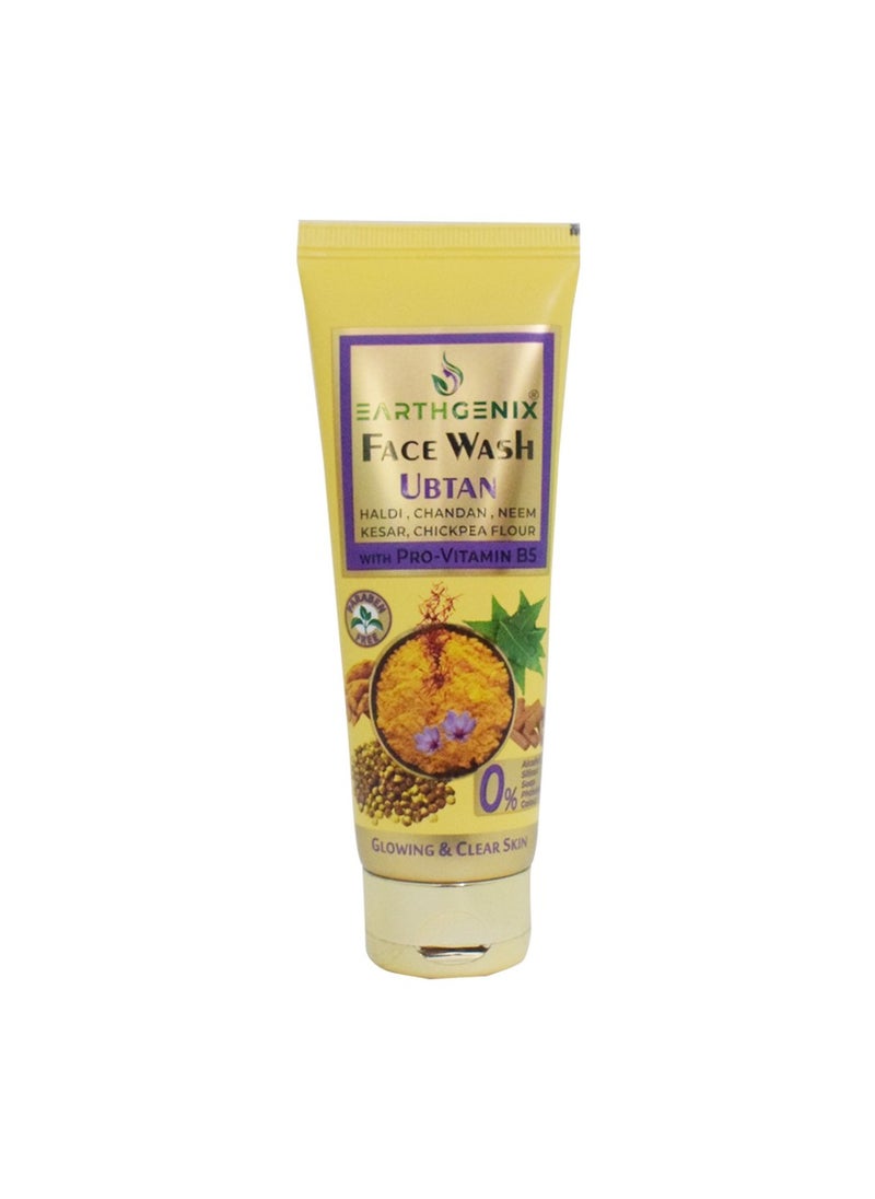 Earthgenix Ubtan Face Wash 100 Ml  - Image 1