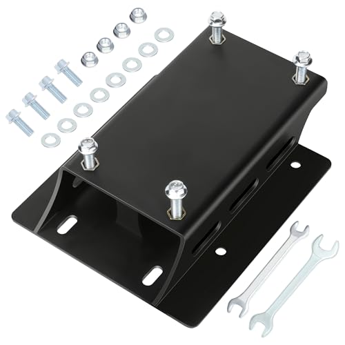 YOXUFA Torque Converter Motor Engine Riser Plate Kit Replacement for Predator 212cc 224cc 196cc 6.5hp Coleman CT200U BT200X Baja Warrior Massimo MB200 GX160 GX200 Engine Mini Bike Go Kart Parts - Image 1