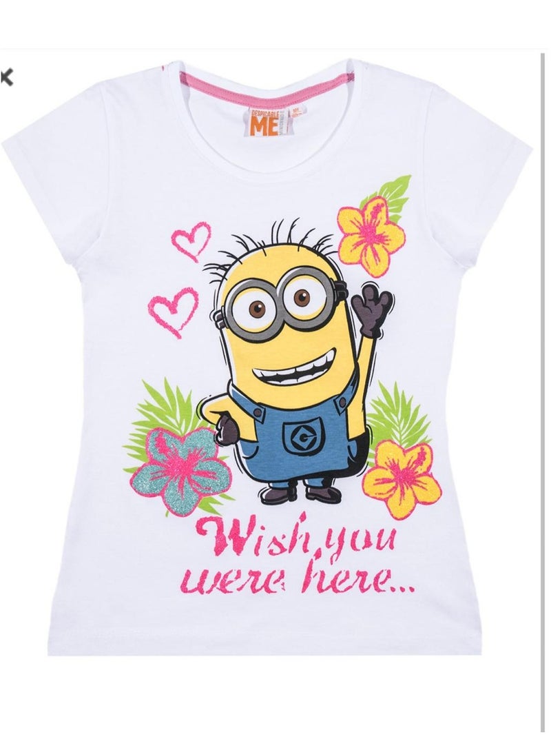 KIDS TV Minions Girl T-Shirt  - Image 1
