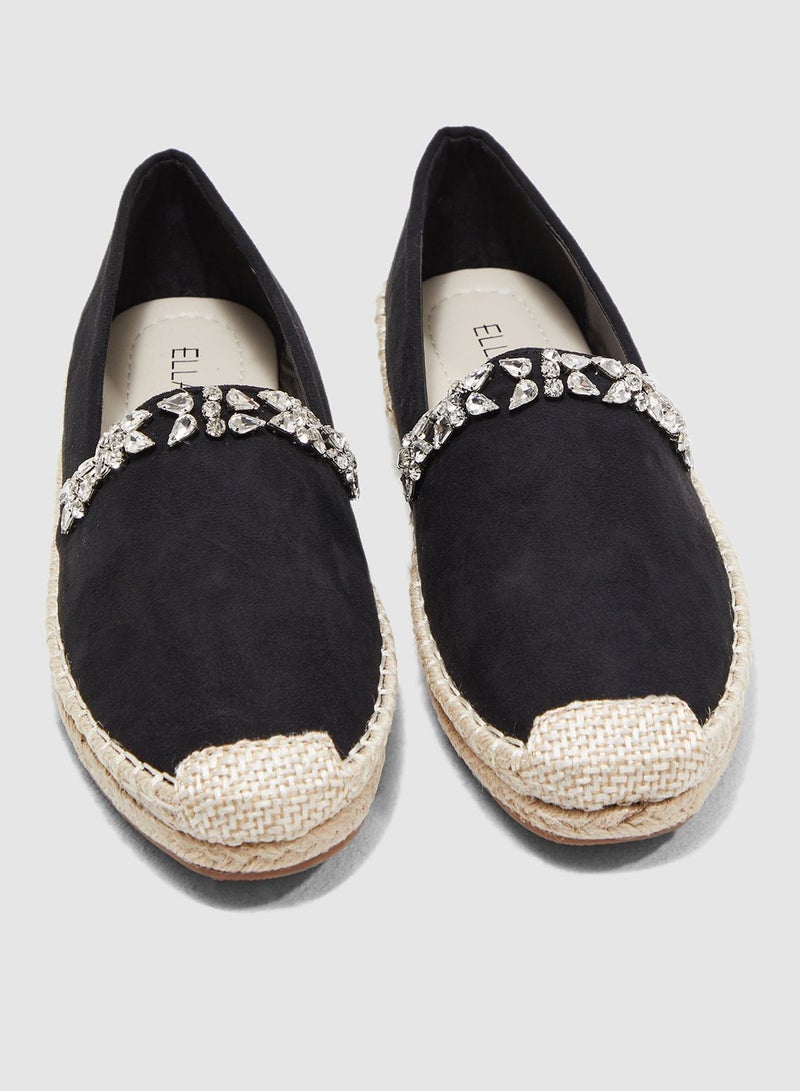 ELLA Espadrilles With Embellishment Detail - Image 5