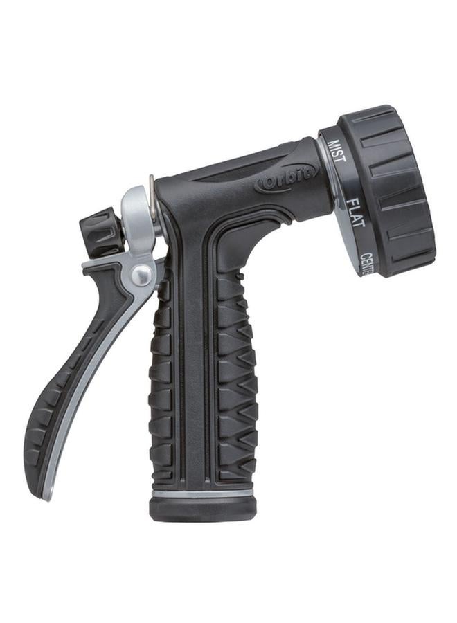 ORBIT Pro-Flo Metal Rear Trigger Nozzle Black and Silver 26814 - Image 2