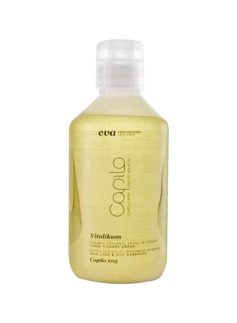 Eva Capilo Vitalikum Shampoo #05 Hairloss/Oily Dandruff, Fights dandruff and hair loss, helpful for maintaining a healthy scalp - 300ml - Image 1