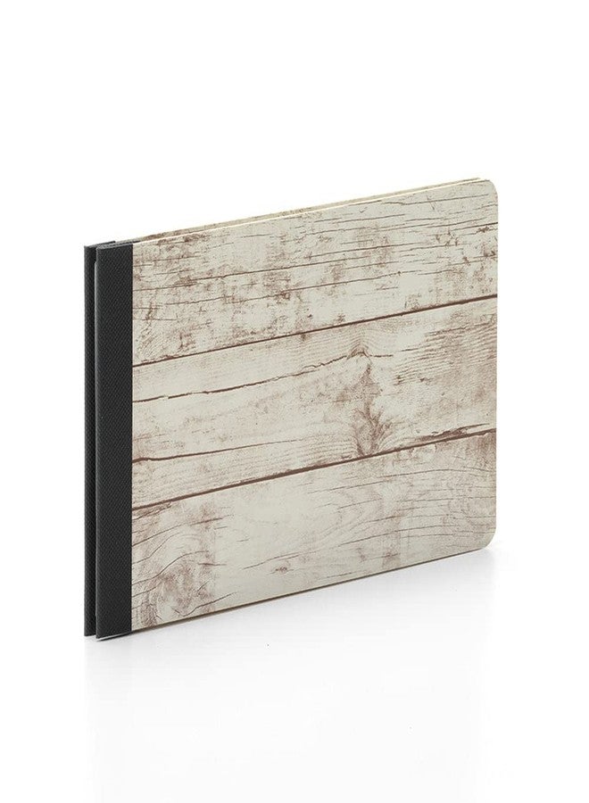 SIMPLE STORIES Whitewashed Wood Sn@p Flipbook 4"X6" - Image 1