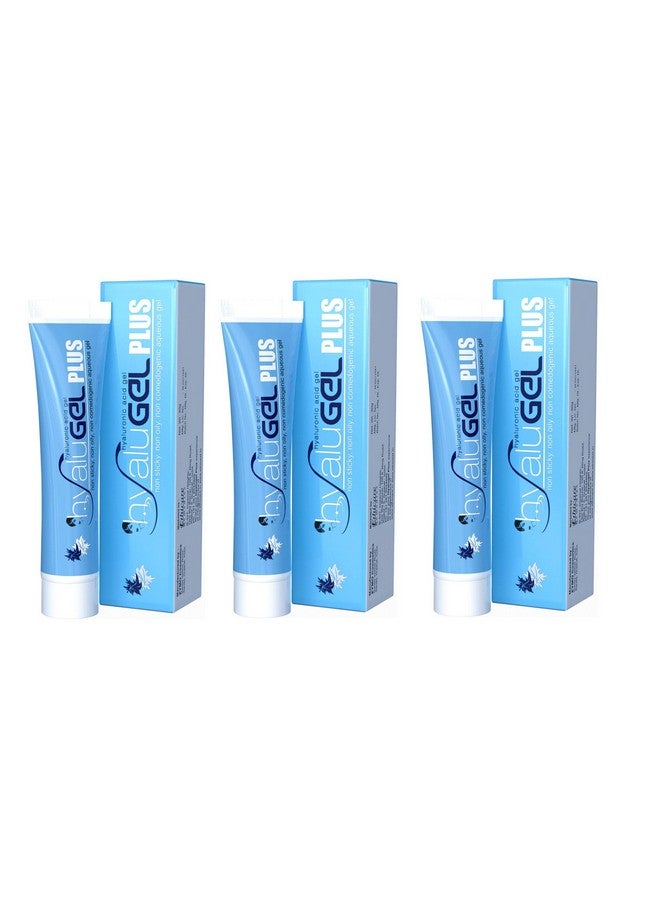 ETHIGLO Hyalugel Plus Hyaluronic Acid Gel (Paraben Free) - Moisturizer and Conditioner for the oily and acne prone skin : Pack of 3 - Image 1