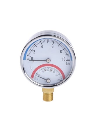 10 Bar Temperature Pressure Gauge Meter G14 Thread 2 in1 Thermometer Monitor - pzsku/Z7B6CE376830A8012094AZ/45/1748265172/ab7215cd-f656-403a-9cf5-96d813966d9f