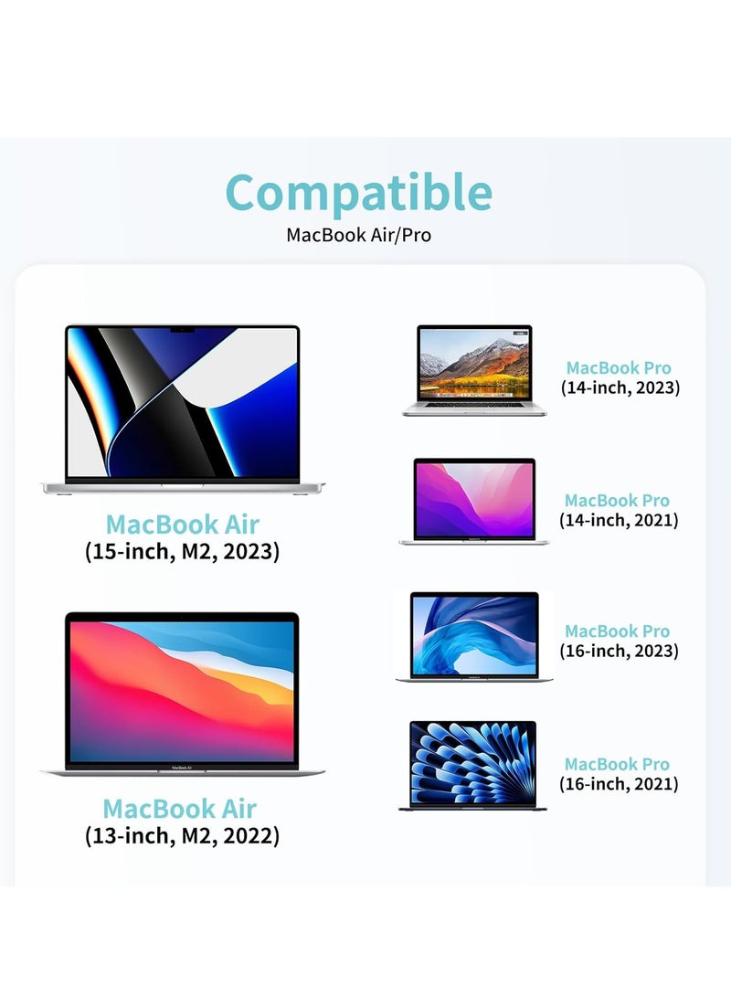 140W USB-C to Magnetic 3 Cable, Safe Charging Cable Compatible with MacBook Pro 2021 M1 Pro & Max 14" 16", MacBook Air 2022 M2, MacBook Pro 2023 M2 Pro & Max 14" 16" ,6.6ft - Image 3