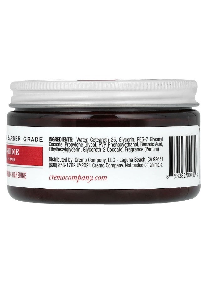 Cremo, Shine Pomade, High Hold & High Shine, 4 oz (113 g) - Image 2