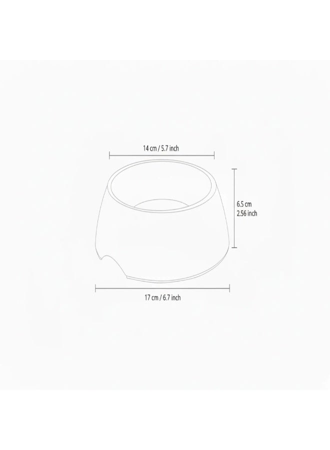 EPET Pet Slow Feeder Dog Bowl Anti-Choke Cat Food Bowl with Raised Pillars - Prevents Bloating & Choking, Fun Fries Design for Puppies & Kittens - Image 2