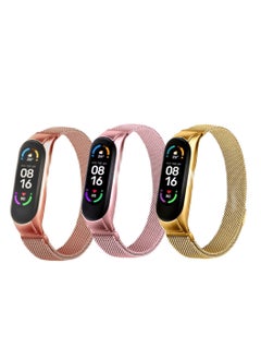 Xiaomi Band 5/6 iron bracelet, 3 pieces