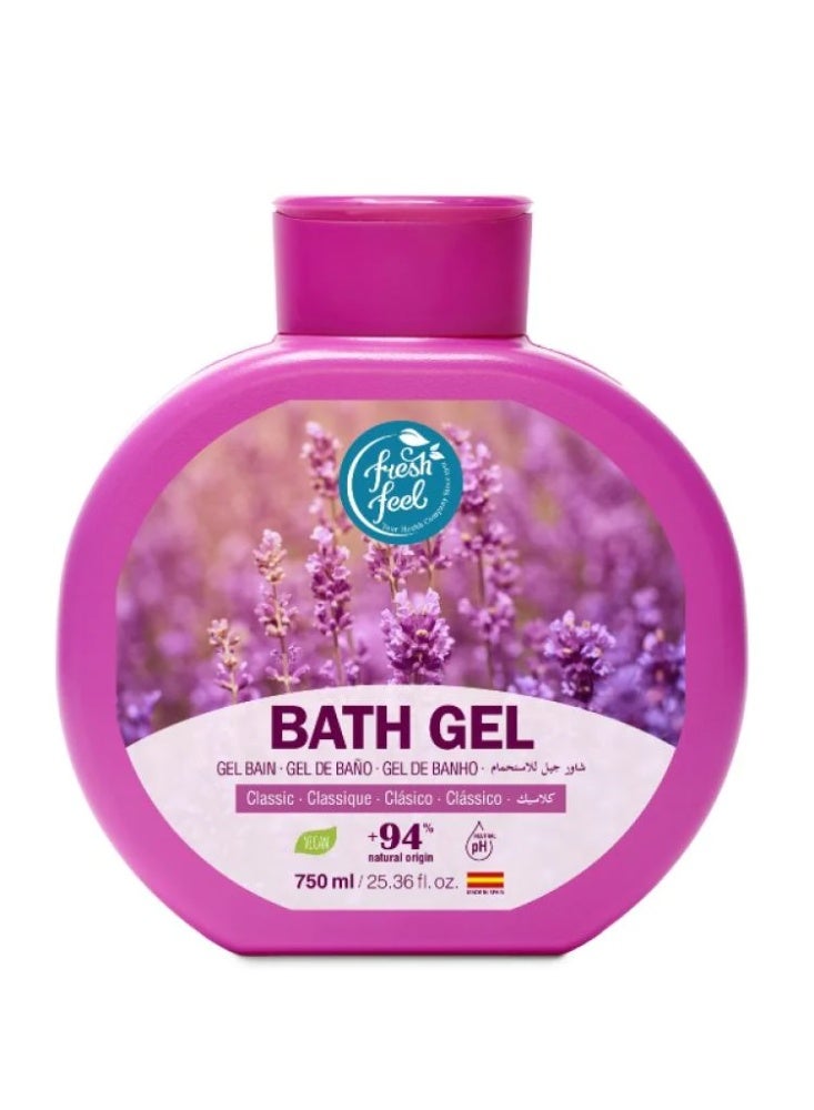 Classic Bath Gel, 750ml