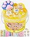 Okaybee Corgi Yellow Slime Kit Big Bucket with Slime Clay 9 Addins Crunchy Slime Sensory Toys Slimes Party Favors for Girls Boys 8 Sensory Experience DIY Toys Holiday Birthday Gift for Kids - Image 2