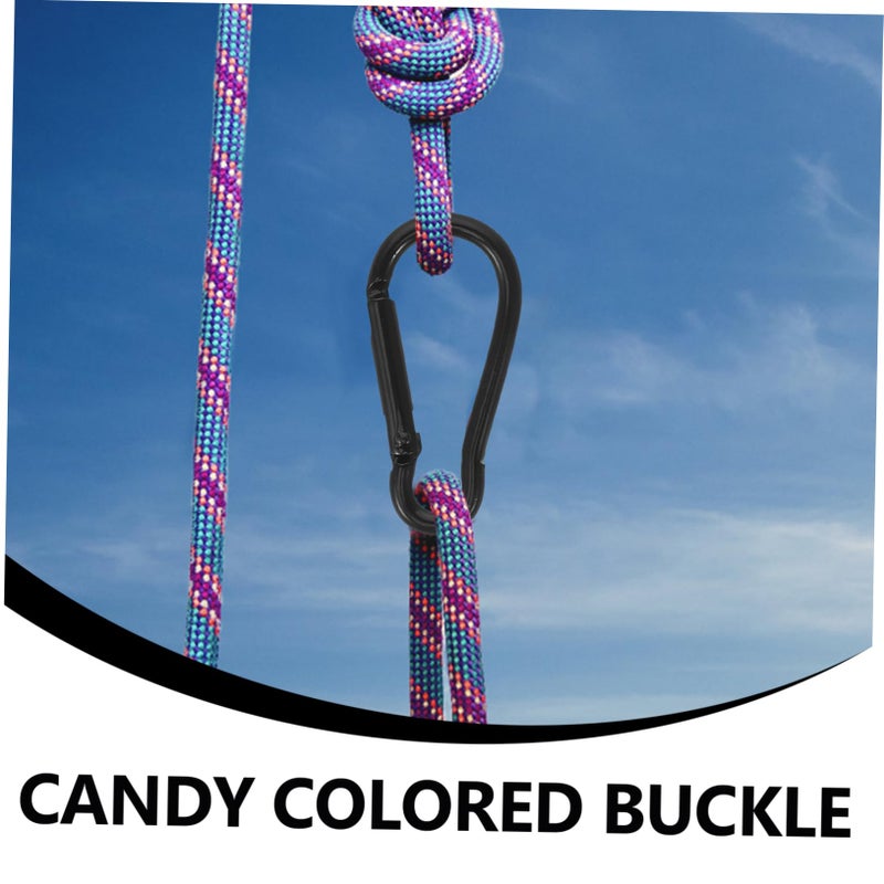 20 Pcs Unique Shaped Climbing Carabiners for Outdoor Gear Keychains and Backpacks - Image 4