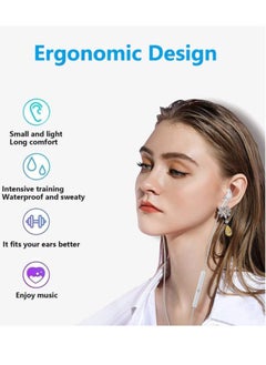 ELTRAZONE Lightning Headphone Wired for iPhone 14[Apple MFi Certified] Built-in Microphone & Volume Control, in-Ear Stereo Headset Compatible with iPhone 13 Mini/SE/13 Pro/14Pro Max/11/X/8 7-All iOS System  - Image 3
