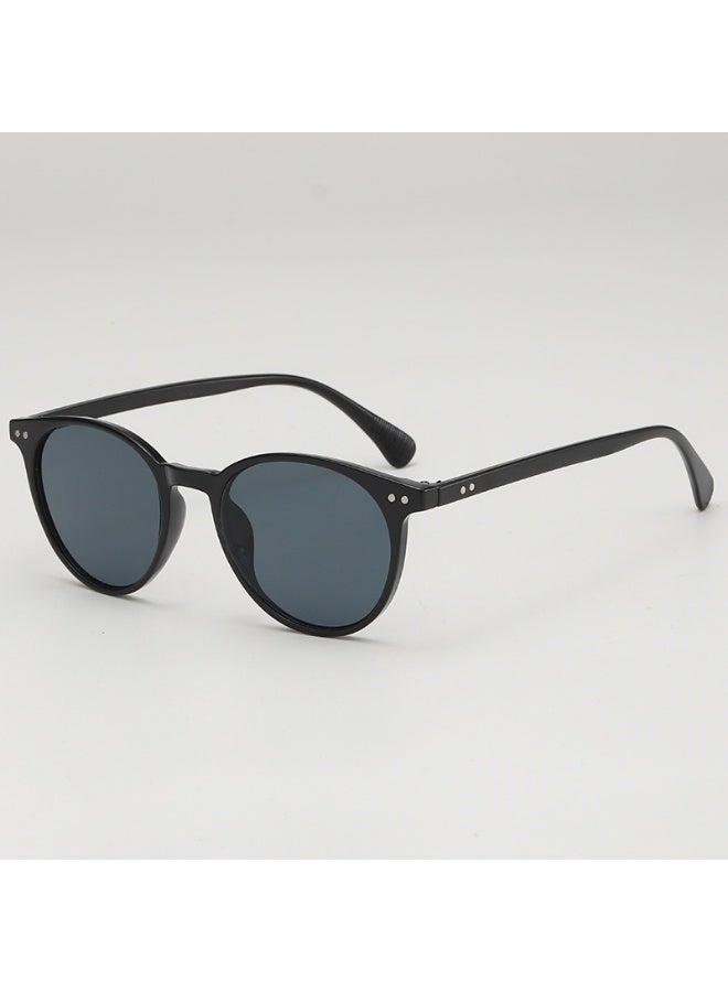 HDCRAFTER Small Round Classic Polarized Sunglasses for Women Men Vintage Style UV400 Lens MAY - Image 2