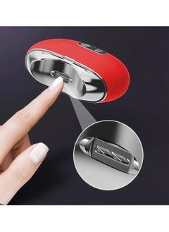 Yuwell Automatic Electric Nail Clippers Professional Nail Trimmer For Adults Seniors Infant Baby Kids Men Women Red  - Image 2