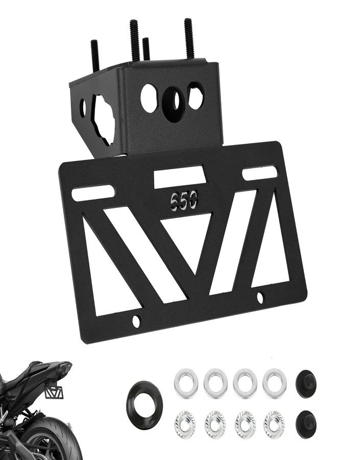INKUDRI 2025 Ninja 650 Fender Eliminator Z650 Fender Eliminator 2024 Ninja 650 Tail Tidy Ninja 650 License Plate Bracket Holder Z650 Ninja 650 EX650 ABS 2017 2018 2019 2020 2021 2022 2023 2024 2025 - Image 1