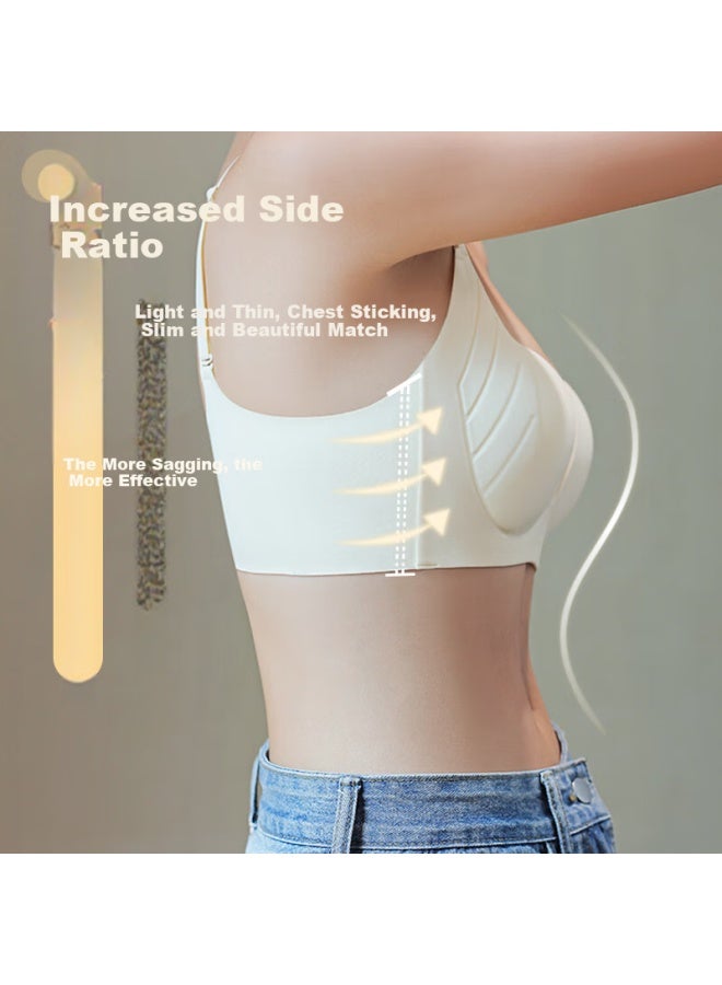 Yalu Yaloo 3d Palm Cup Push Up Bra For Women, Small Chest Enhancing, Seamless, Wire-free, Sports Bra - Image 2
