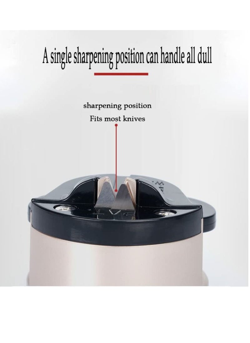 SYOSI Suction Cup Knife Sharpener, Kitchen and Pocket Knifes Sharpening Tool with Manual Precision Blades Sharpening Feature  - Image 3