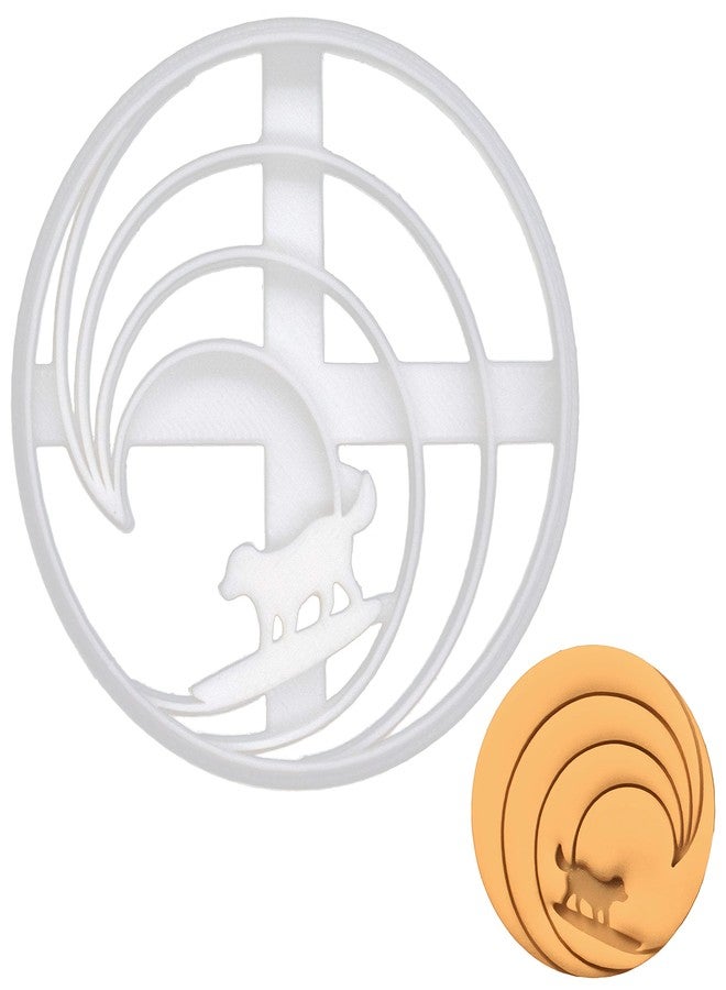 Bakerlogy Surfer Dog Cookie Cutter, 1 piece - Bakerlogy - Image 1