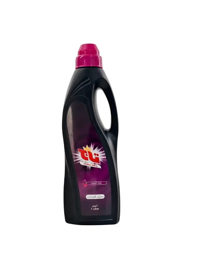 TAJ Taj Cleans and Cares Abaya Cleaner Liquid With Delicate Fragrance Of Lotus Flower- 1Ltr  - Image 1