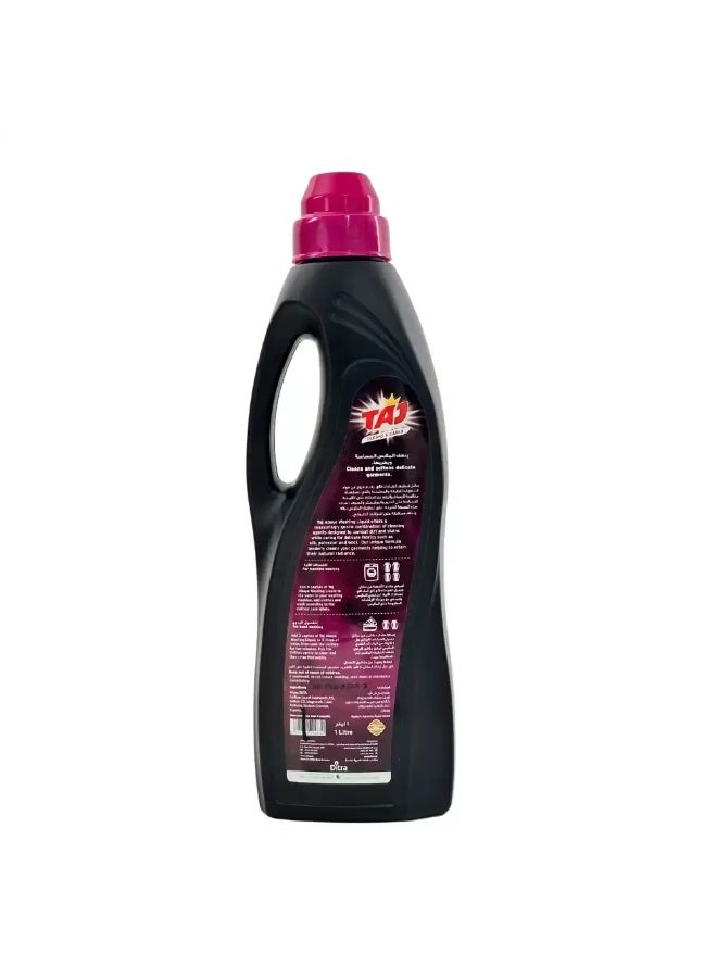 TAJ Taj Cleans and Cares Abaya Cleaner Liquid With Delicate Fragrance Of Lotus Flower- 1Ltr  - Image 2