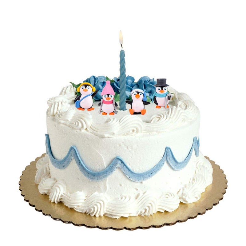 MAOMIA Cute Penguin Figures - 4 Pcs Mini Penguin Figurines Set, Cake Topper & Fairy Garden Decoration - Image 4