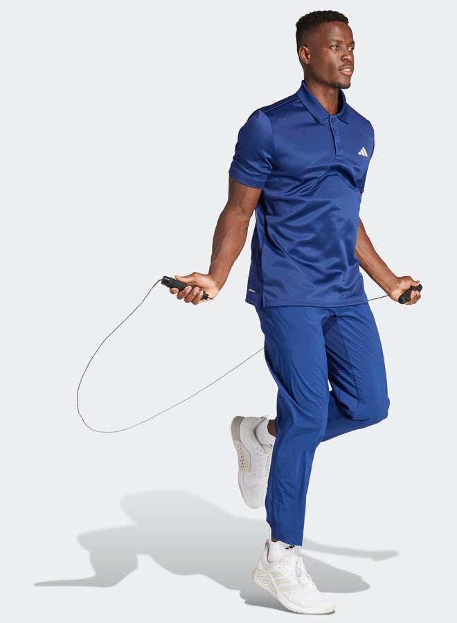 Adidas Train Essentials Training Polo Shirt - Image 4