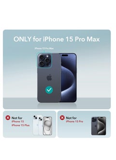 ESR ESR for iPhone 15 Pro Max Case with MagSafe, Supports Magnetic Charging, Slim Liquid Silicone Case, Shock Absorbing, Screen and Camera Protection, Cloud Series, Light Tan  - Image 2