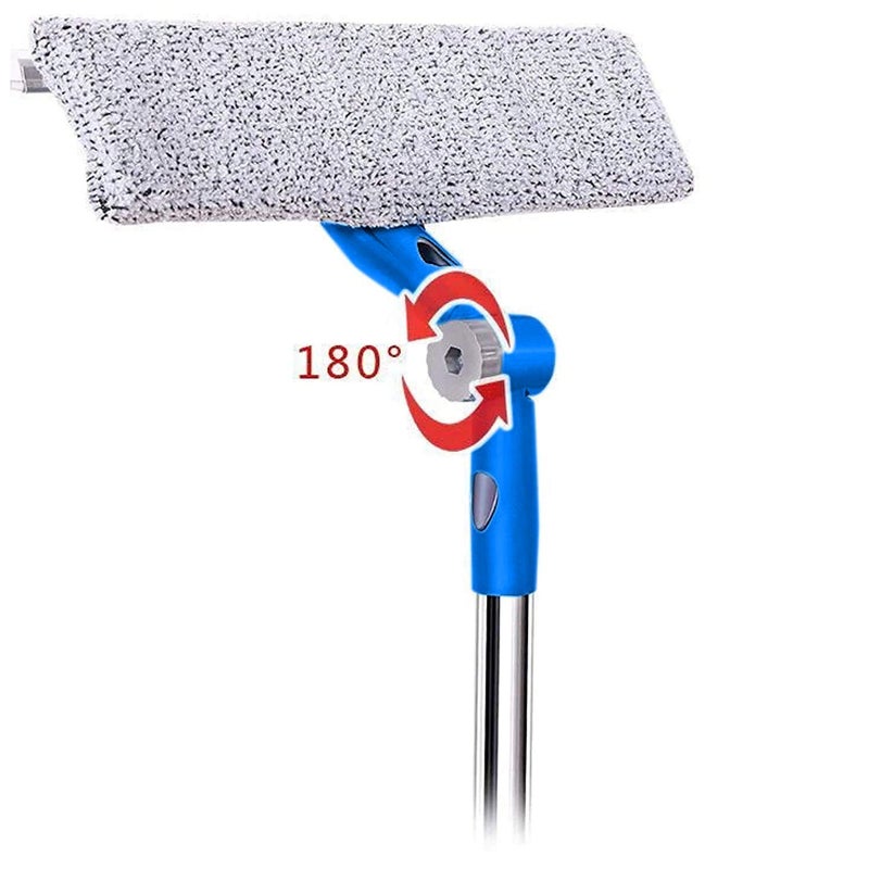 GLOWICK Window Cleaning Glass Cleaner Wiper Mop for Long Handle Double Side Design for Floor Kitchen Bathroom and Solar Cleaner Panel Equipment 1Pcs - Image 4