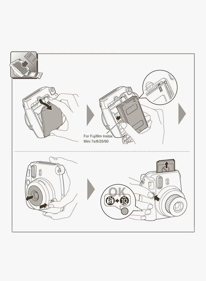 Generic 20-Sheet Instax Film Photo Paper  - Image 2