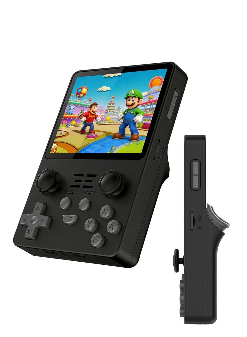 بورودو وحدة تحكم ألعاب ريترو، شاشة 3.5 بوصة، 20000 لعبة مثبتة مسبقًا، محاكيات متعددة، وحدة تحكم ألعاب ببطارية 3500 مللي أمبير، وحدة تحكم ريترو محمولة، آركيد، ماريو كارت، كراش بانديكوت، باك مان، ستريت فايتر، وحدة تحكم ألعاب كلاسيكية - Image 1