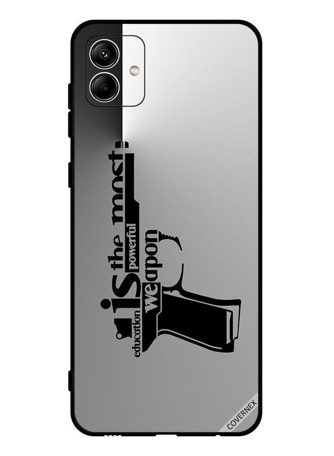 Covernex Protective Case Cover For Samsung Galaxy A04 4G Education Is The Most Powerful Weapon - Image 1