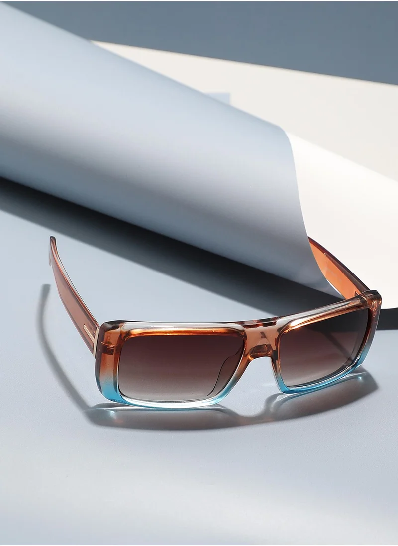 صوص هاوت Gradient Rectangular Sunglass