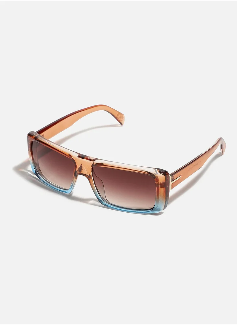 صوص هاوت Gradient Rectangular Sunglass
