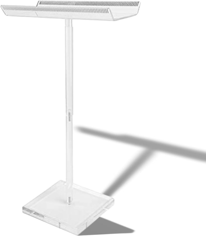 FILFEEL Acrylic Hair Extension Holder Portable Extension Holder Wig Storage Rack 395cm Height Lightweight