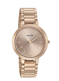 Sonata Sonata Play Rose Gold Dial Women Watch With Stainless Steel Strap  - Image 1