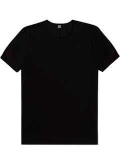 Rock&Roll Plain, Unprinted Black T-Shirt Men's 2-Piece Eco Pack  - Image 3