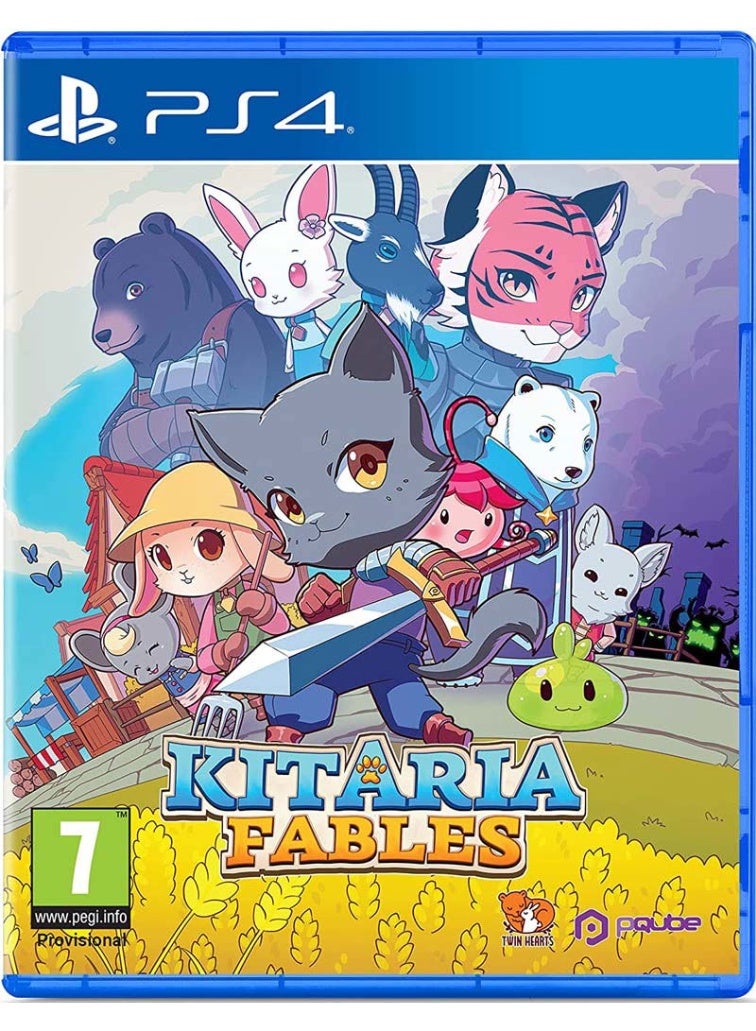 PQUBE Kitaria Fables (PS4) – Cute Action RPG / Farming & Dungeon Adventure - playstation_4_ps4 - Image 1