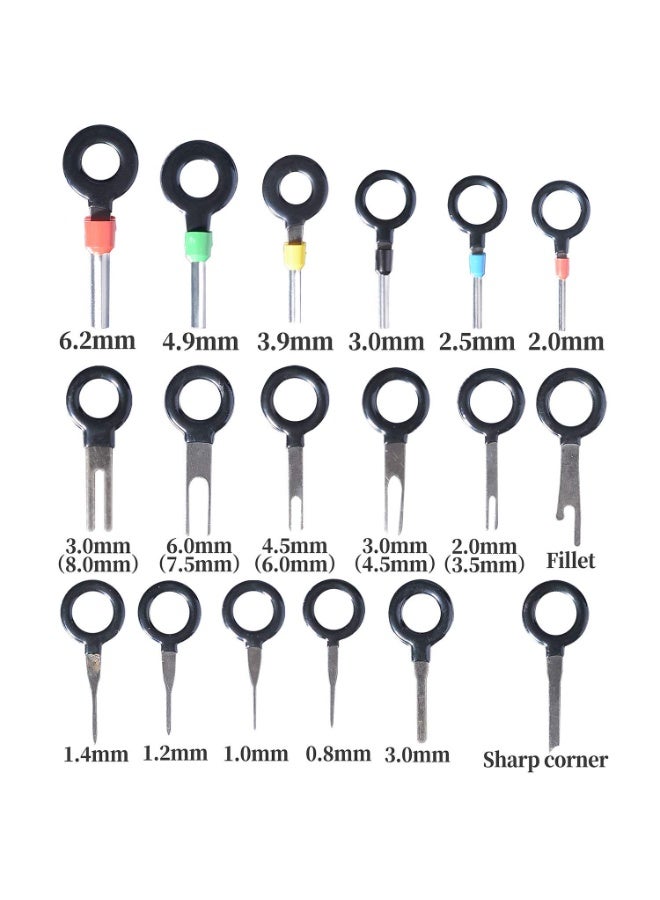 Generic 59Pcs Terminal Removal Tool Kit Electrical Connector Depinning Pin  - Image 4