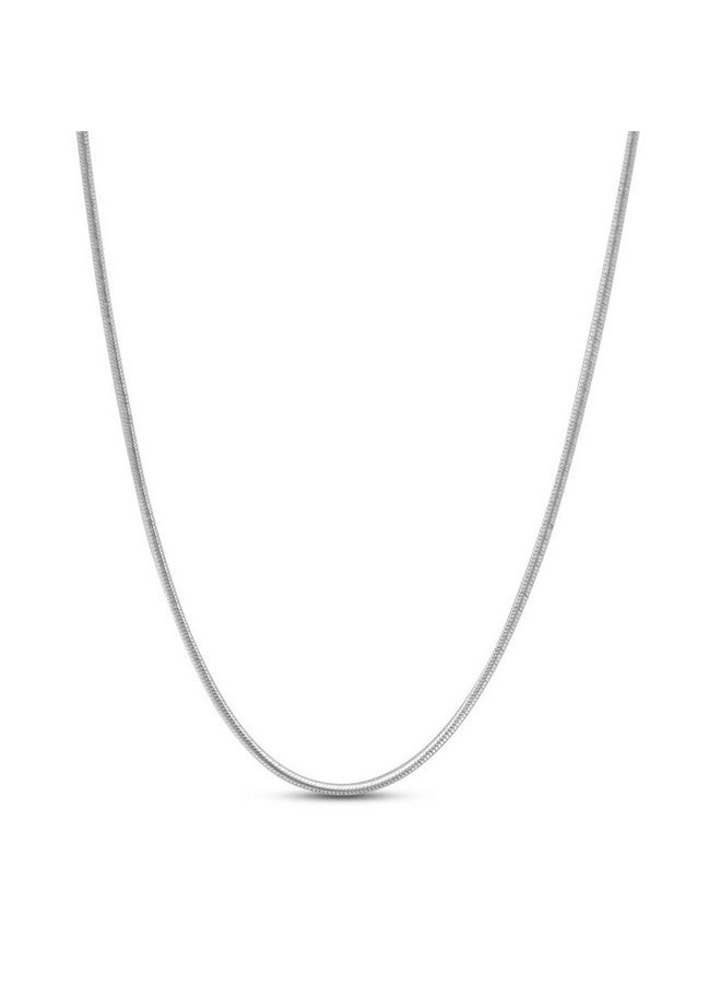 ZAVYA 925 Sterling Silver Sleek Oxidized Plated Chain for Him | Gift for Men and Boys | With Certificate of Authenticity and 925 Hallmark - Image 1