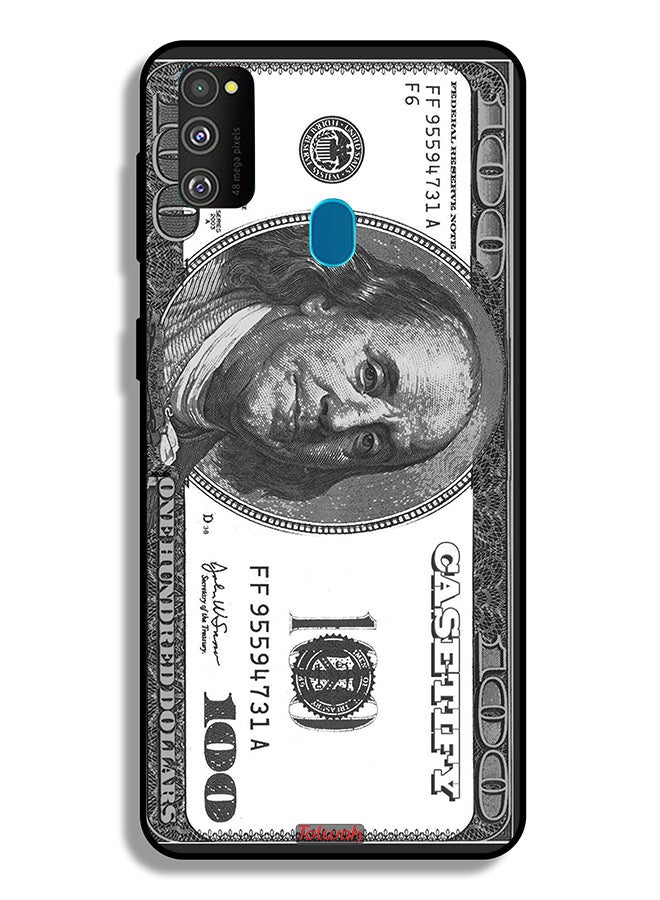 Tolwak Samsung Galaxy M30s Protective Case Cover Dollar Pattern - Image 2