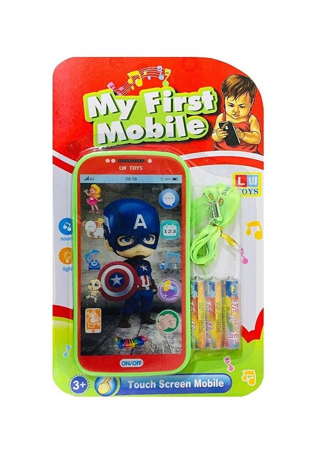 SAJANI Kid'S Digital Mobile Phone With Touch Screen Feature Amazing Sound And Light Toy (Color And Design May Vary)  - Image 3