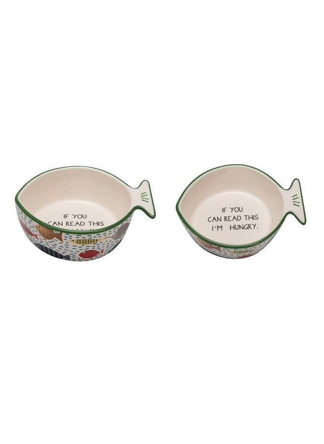 Bico Cute Fish Green Fish Shaped Ceramic Cat Bowl, for Cat and Kitten, Dishwasher Safe - pzsku/Z7B6E83545AA0402C759EZ/45/_/1737031866/89475dc0-4b19-44b0-8979-51e3731670bb