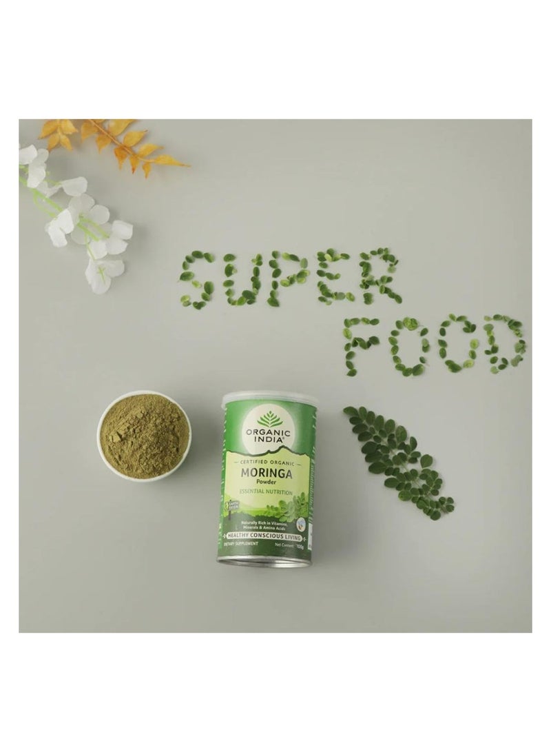 Organic India Organic India Moringa Powder 100gm  - Image 4