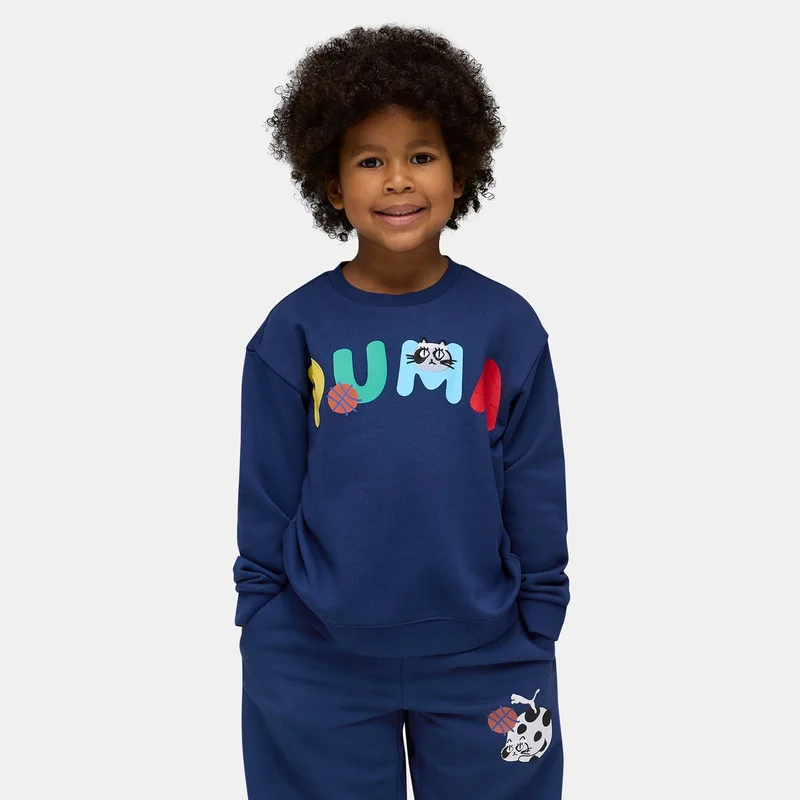 PUMA Kids' Sporty Cats Sweatshirt