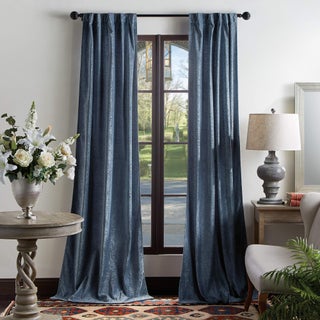 Martha Stewart Naples Chenille Solid Back Tab Window Curtain Panel Pair 95 Navy - pzsku/Z7B6EA27FE78C2A61E476Z/45/1750417394/24386f57-e842-4efd-b071-55e5e159dcec