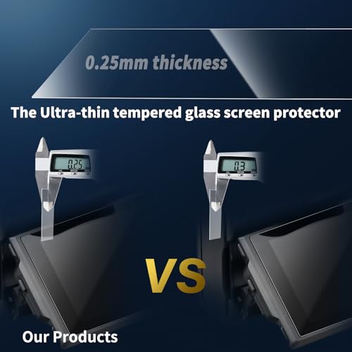 kinokoo Screen Protector for Canon SX740 HS SX730 HS Camera, 0.25mm Ultra Thin 9H Hardness Tempered Glass Film for SX740 SX730 HS Accessories - High Definition LCD Protector - Anti-scratch（2 Packs - Image 4