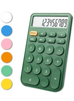 Excefore Calculator, Desktop Large Display and Buttons, Mechanical Switch Calculator 12 Digit for Office, School, Home & Business Use, Automatic Sleep, with Battery  - Image 1