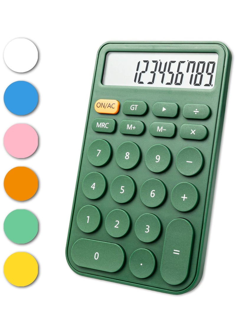 Excefore - Calculator, Desktop Large Display and Buttons, Mechanical Switch Calculator 12 Digit for Office, School, Home & Business Use, Automatic Sleep, with Battery - Image 1