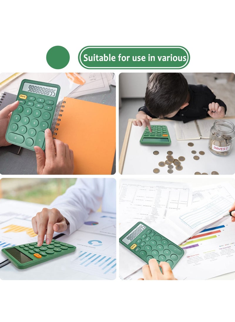 Excefore - Calculator, Desktop Large Display and Buttons, Mechanical Switch Calculator 12 Digit for Office, School, Home & Business Use, Automatic Sleep, with Battery - Image 1